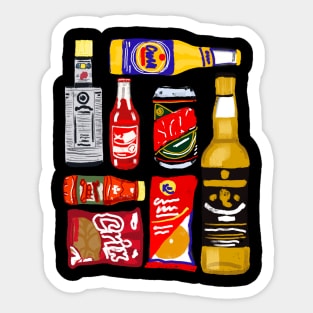 Trini Essentials Sticker